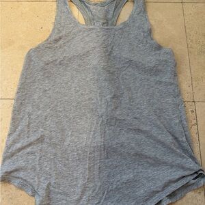 lululemon athletica Light Gray Tank Top